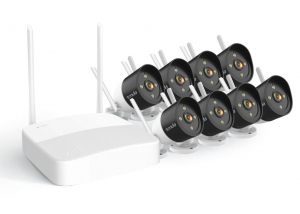 Tenda K8W-3TC V2.0 8 csatornás NVR és 8db kamera szett